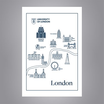 University of London Tea Towel 