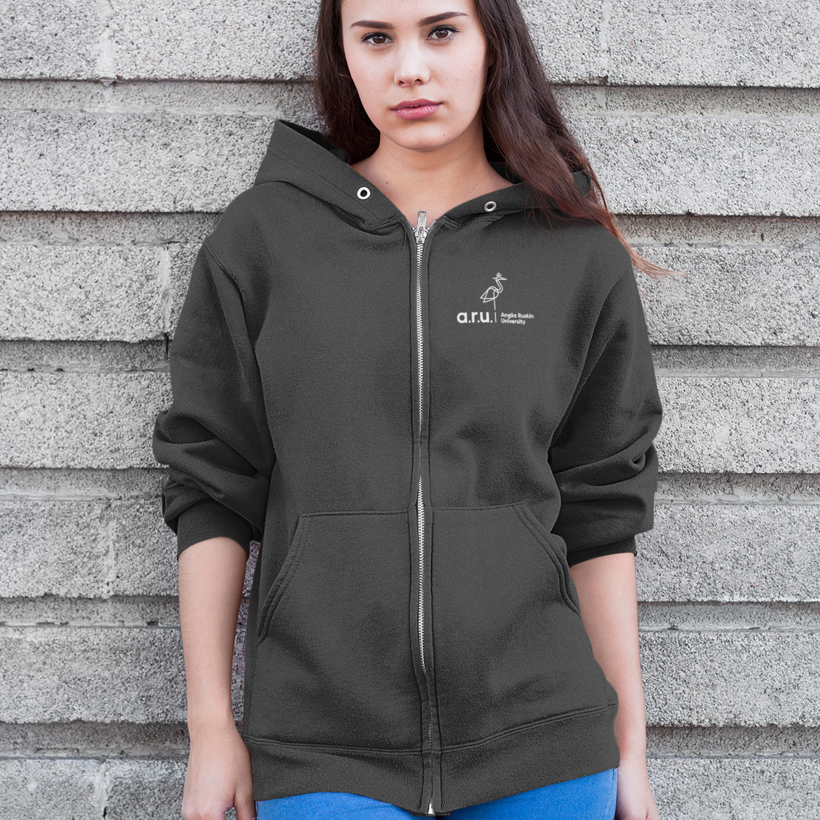 Anglia Ruskin University - Graduation Names-list - Zip Hoodie