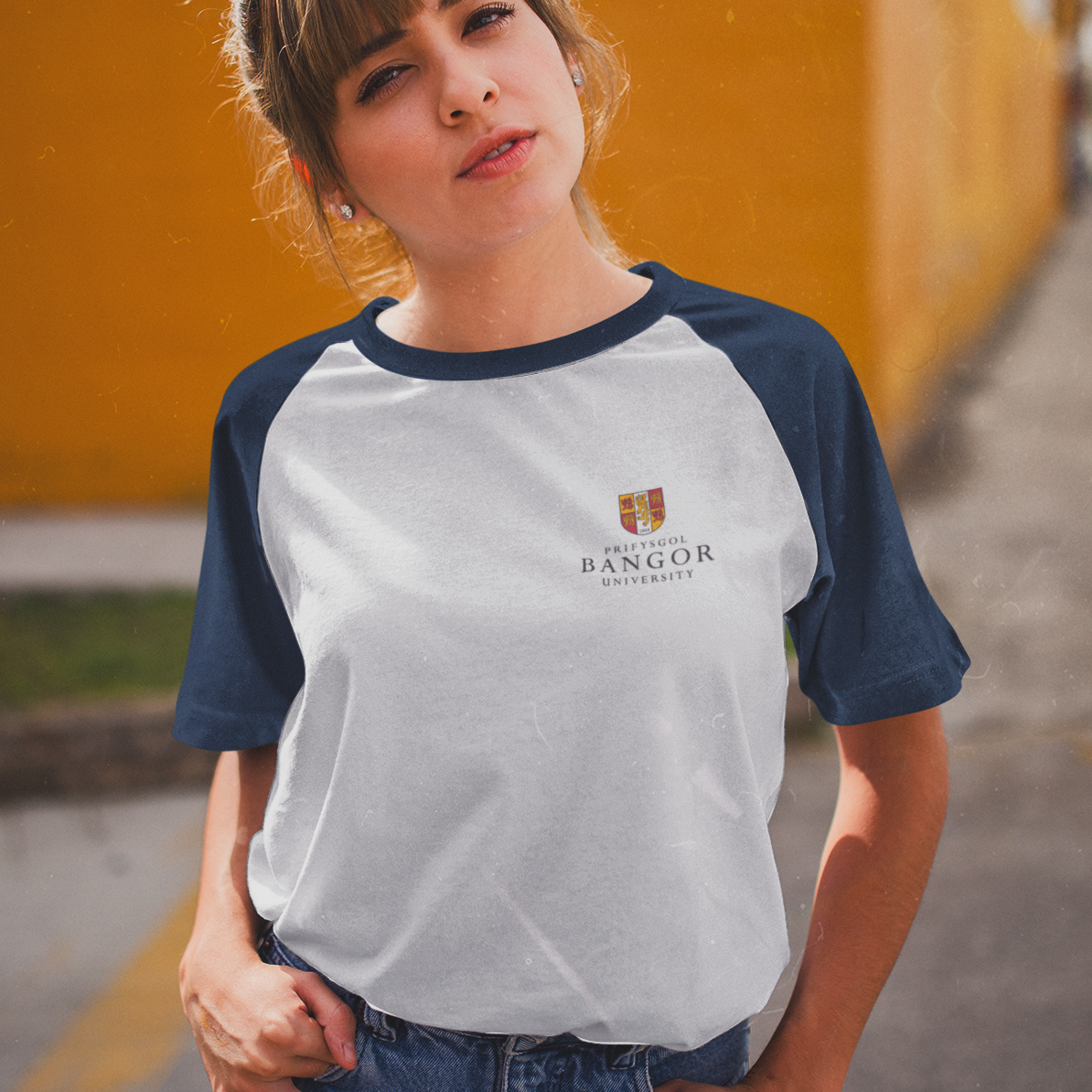 Bangor University - Graduation Names-list - Regular Fit Baseball T-shirt