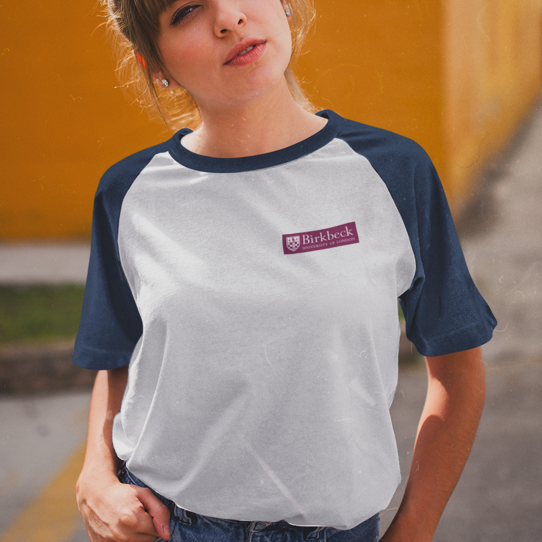 Birkbeck, University of London - Graduation Names-list - Regular Fit Baseball T-shirt
