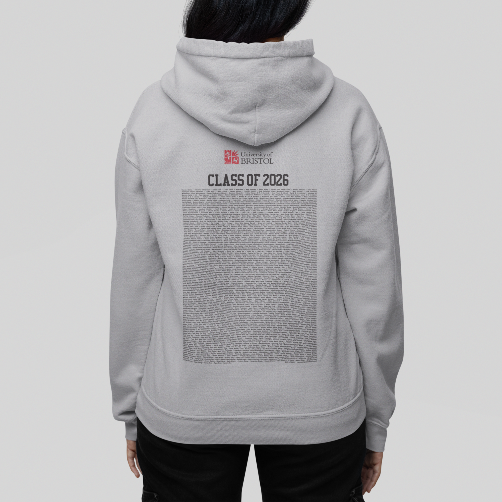 University of Bristol - Graduation Names-list - Hoodie