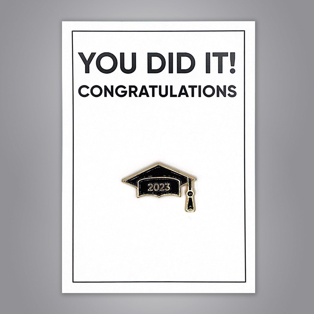 Graduation Pin Badge