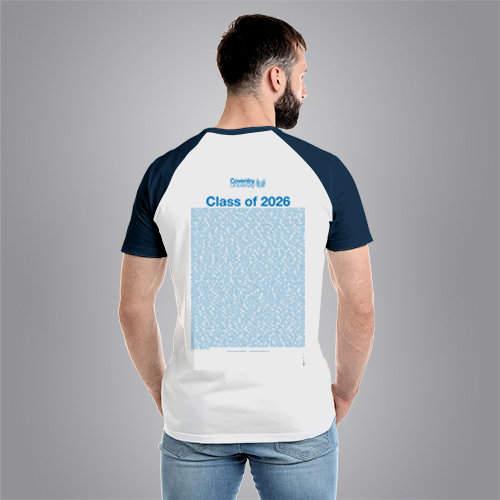 Coventry University - Graduation Names-list - Regular Fit Baseball T-shirt