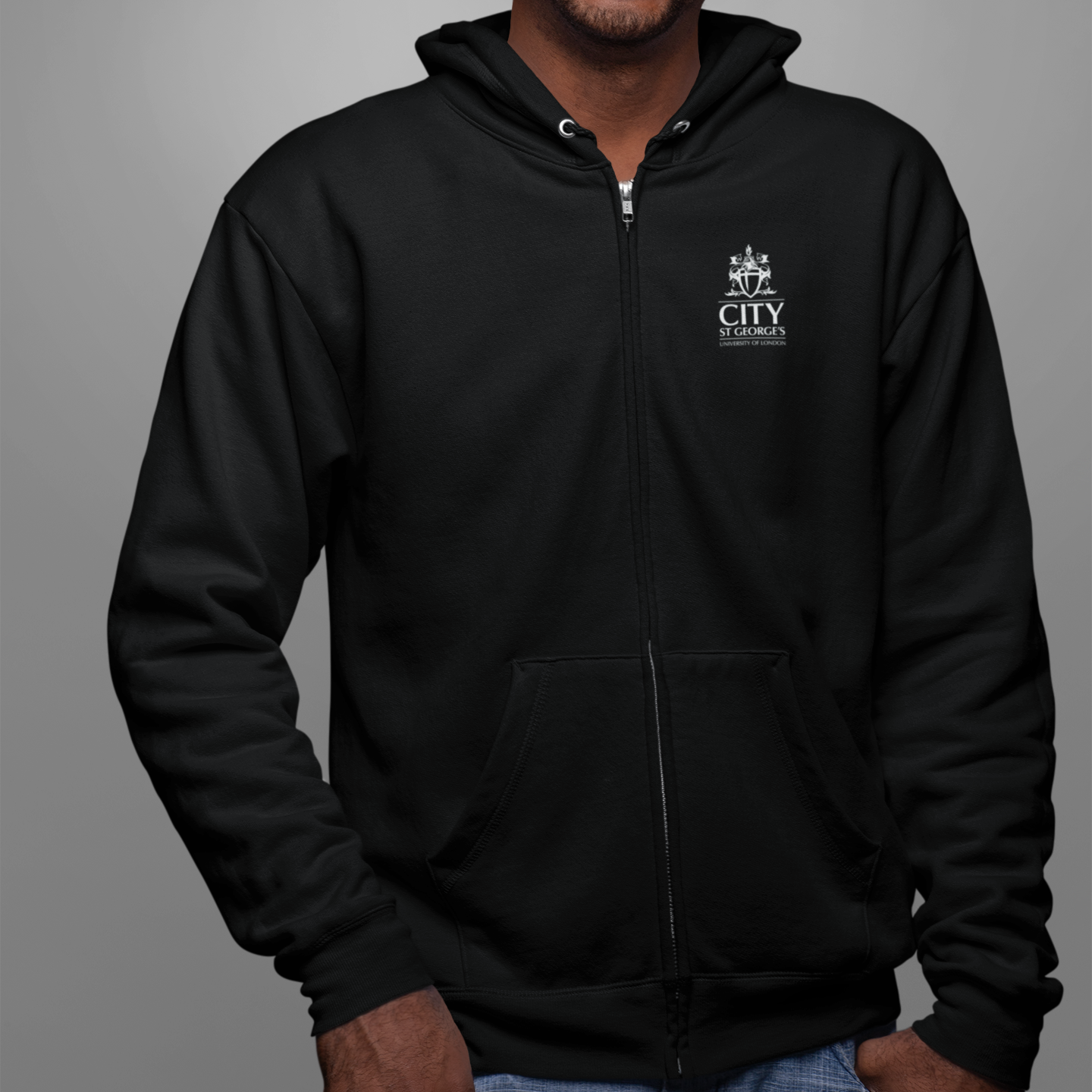 City St George's, University of London - Graduation Names-list - Zip Hoodie