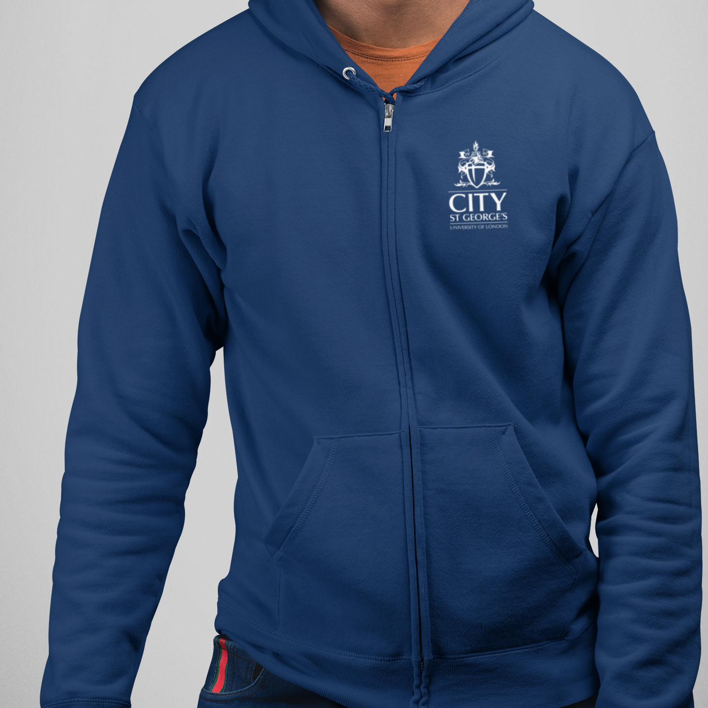 City St George's, University of London - Graduation Names-list - Zip Hoodie