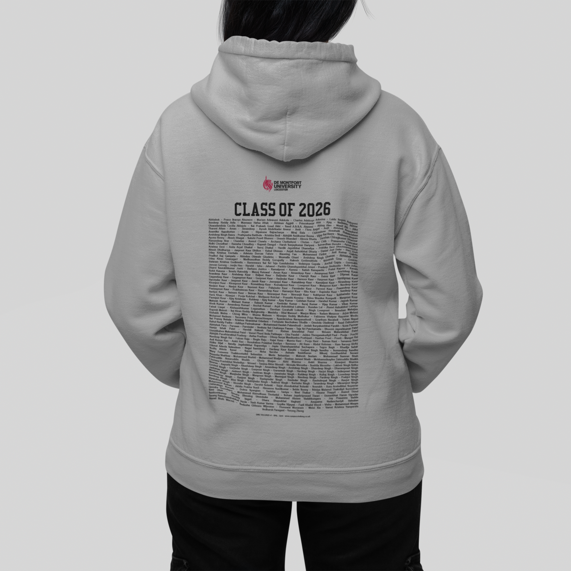 De Montfort University - Keepsake Package - Graduation Hoodie, Bear & Tote Bag