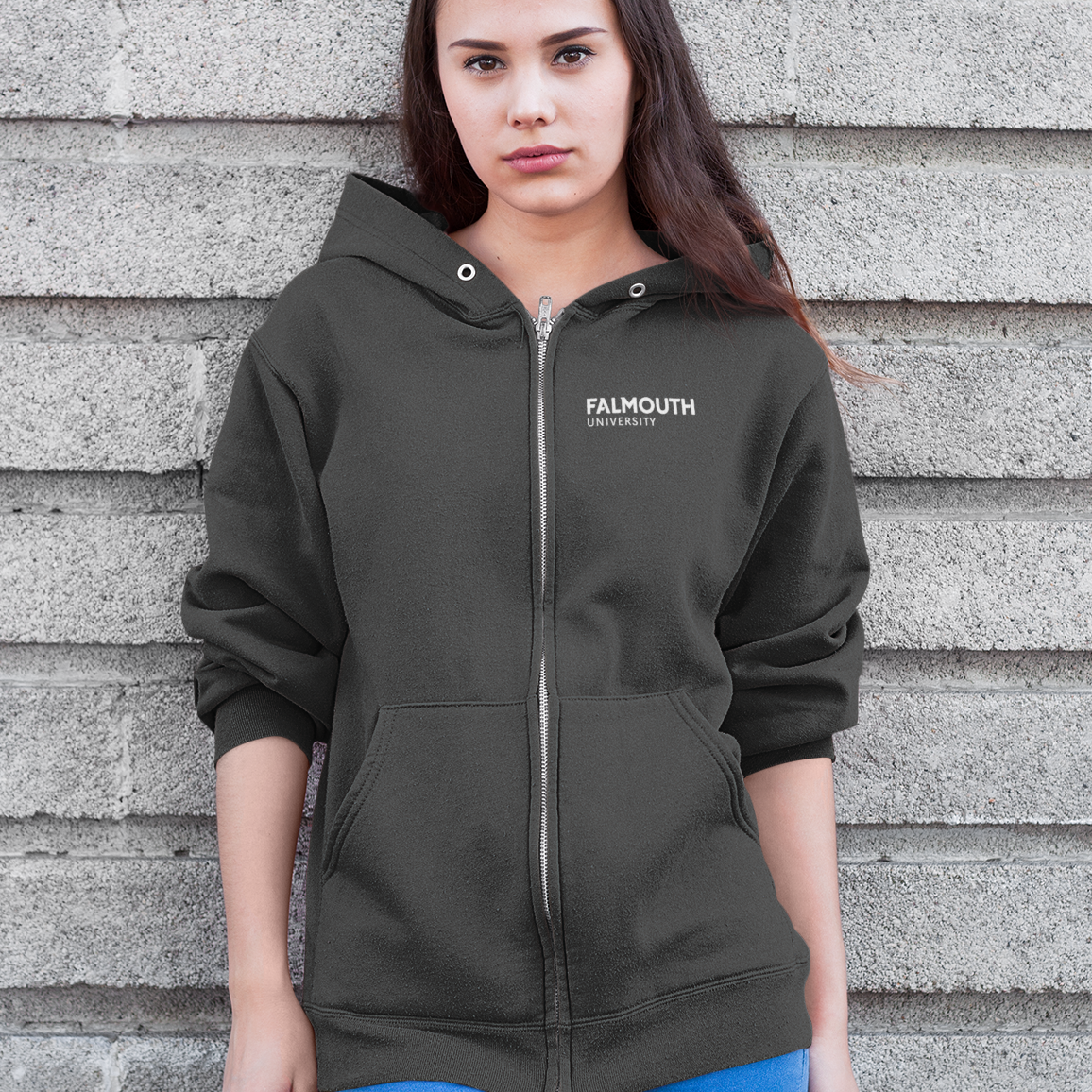 Falmouth University - Graduation Names-list - Zip Hoodie