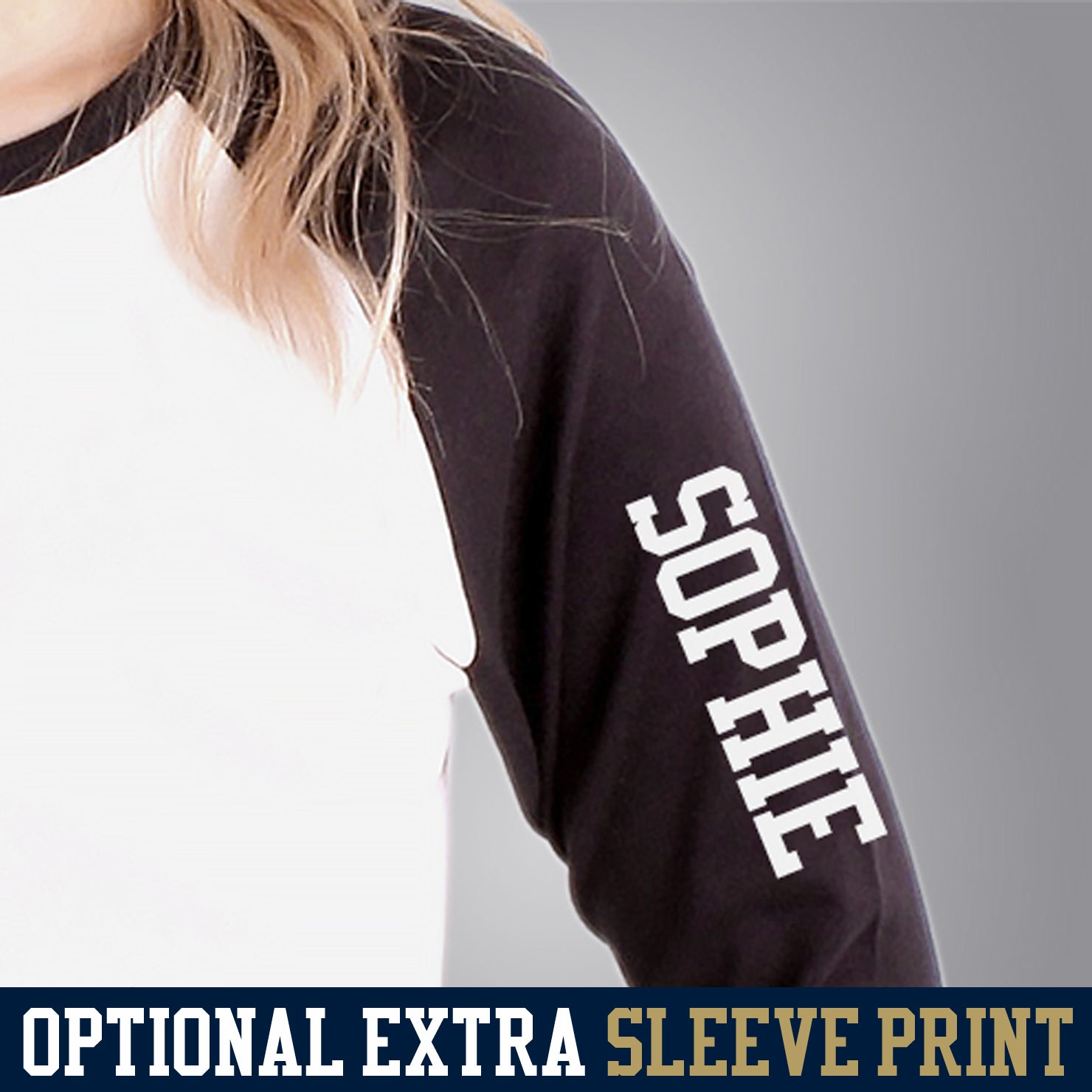 University of the West of England - Graduation Names-list - Fitted Baseball T-shirt