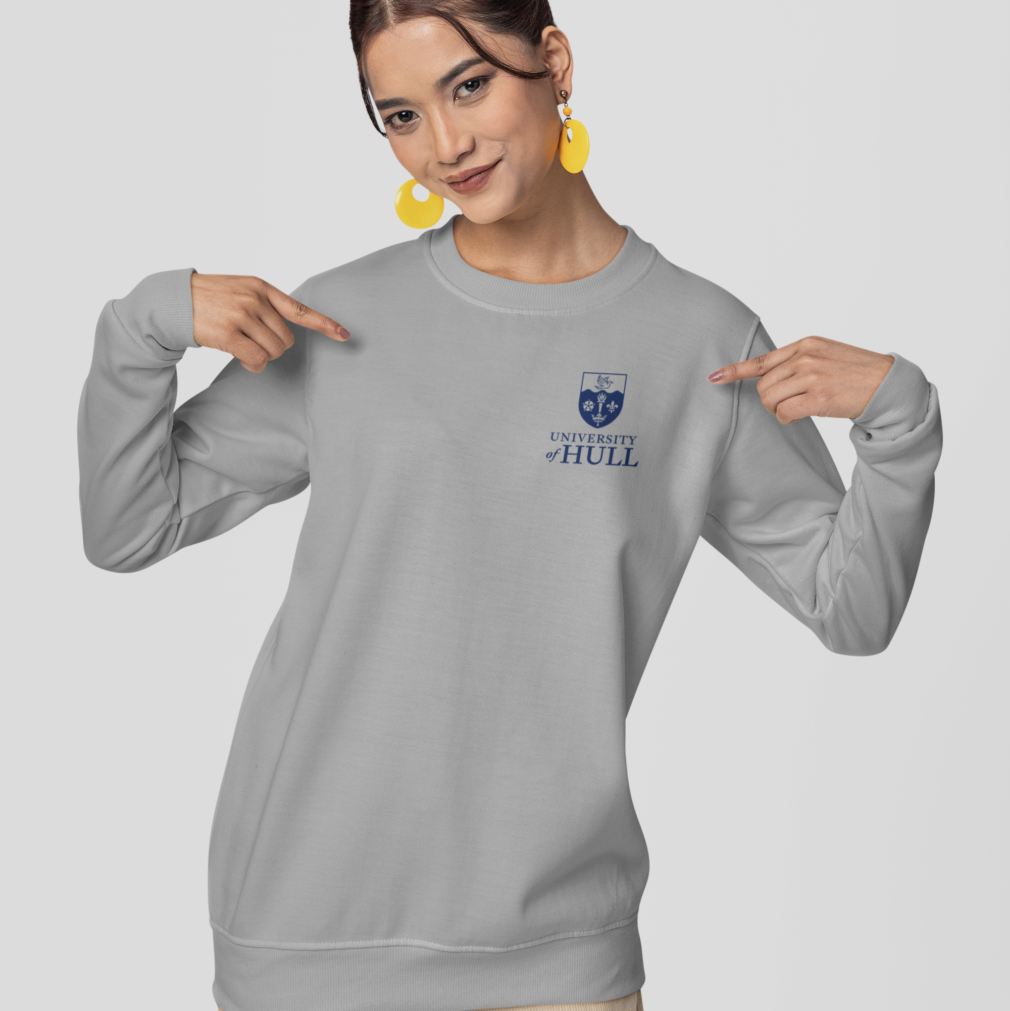 The University of Hull - Graduation Names-list - Organic Sweatshirt
