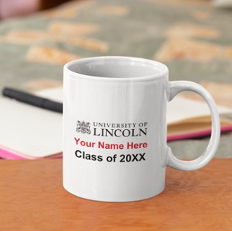 University of Lincoln - Personalised Graduation Mug