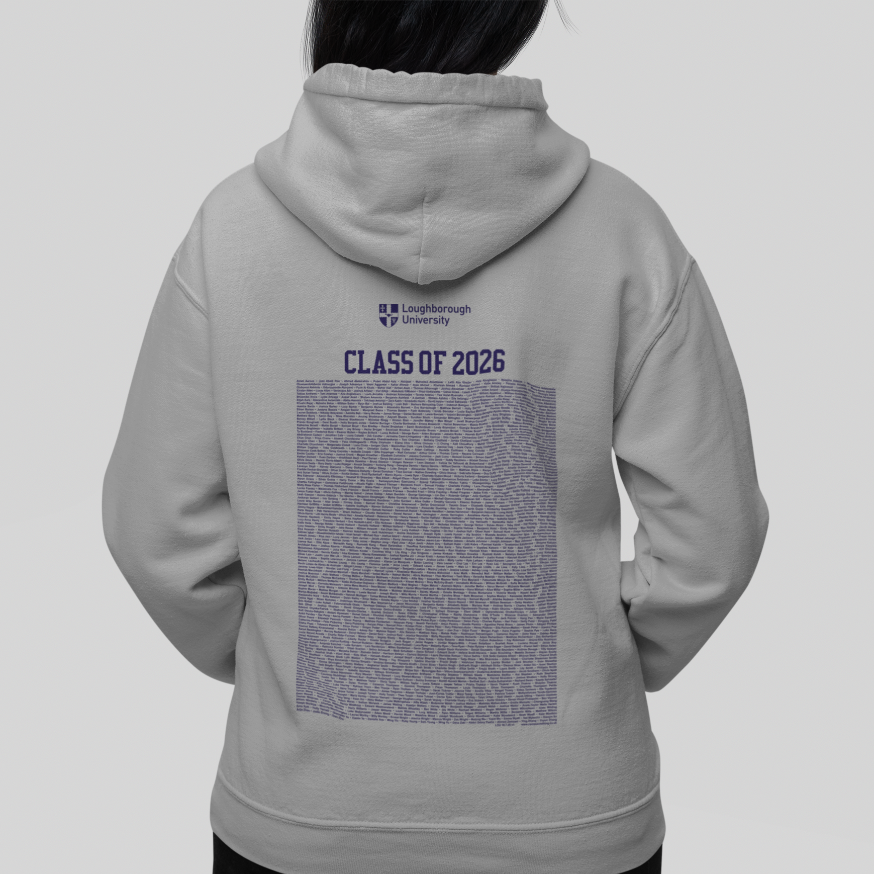 Loughborough University - Graduation Names-list - Hoodie