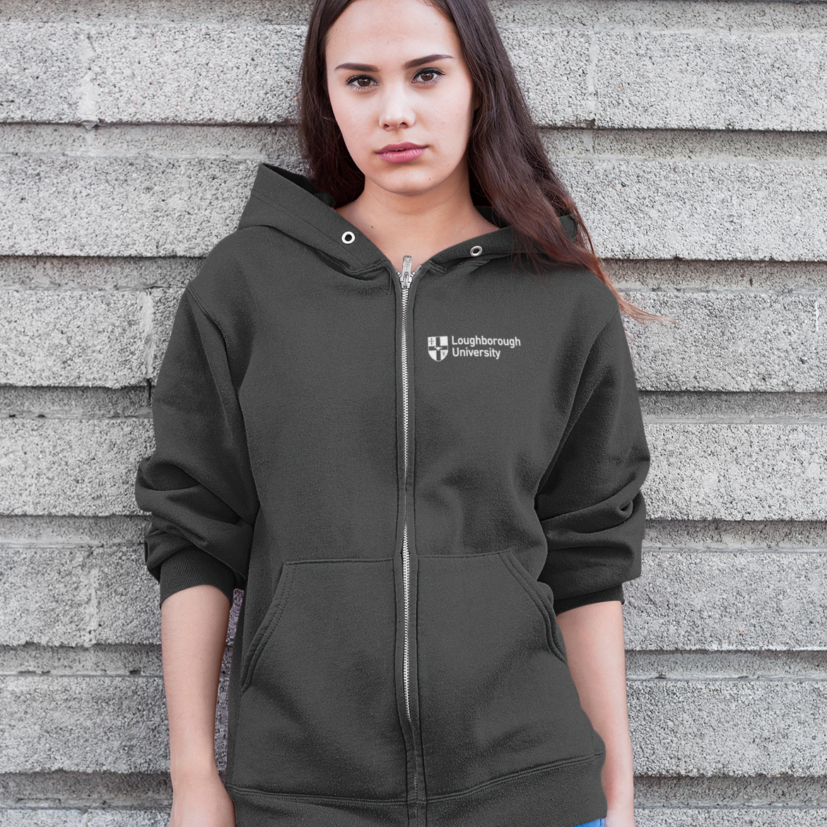 Loughborough University - Graduation Names-list - Zip Hoodie