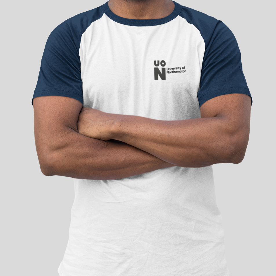 University of Northampton - Graduation Names-list - Regular Fit Baseball T-shirt