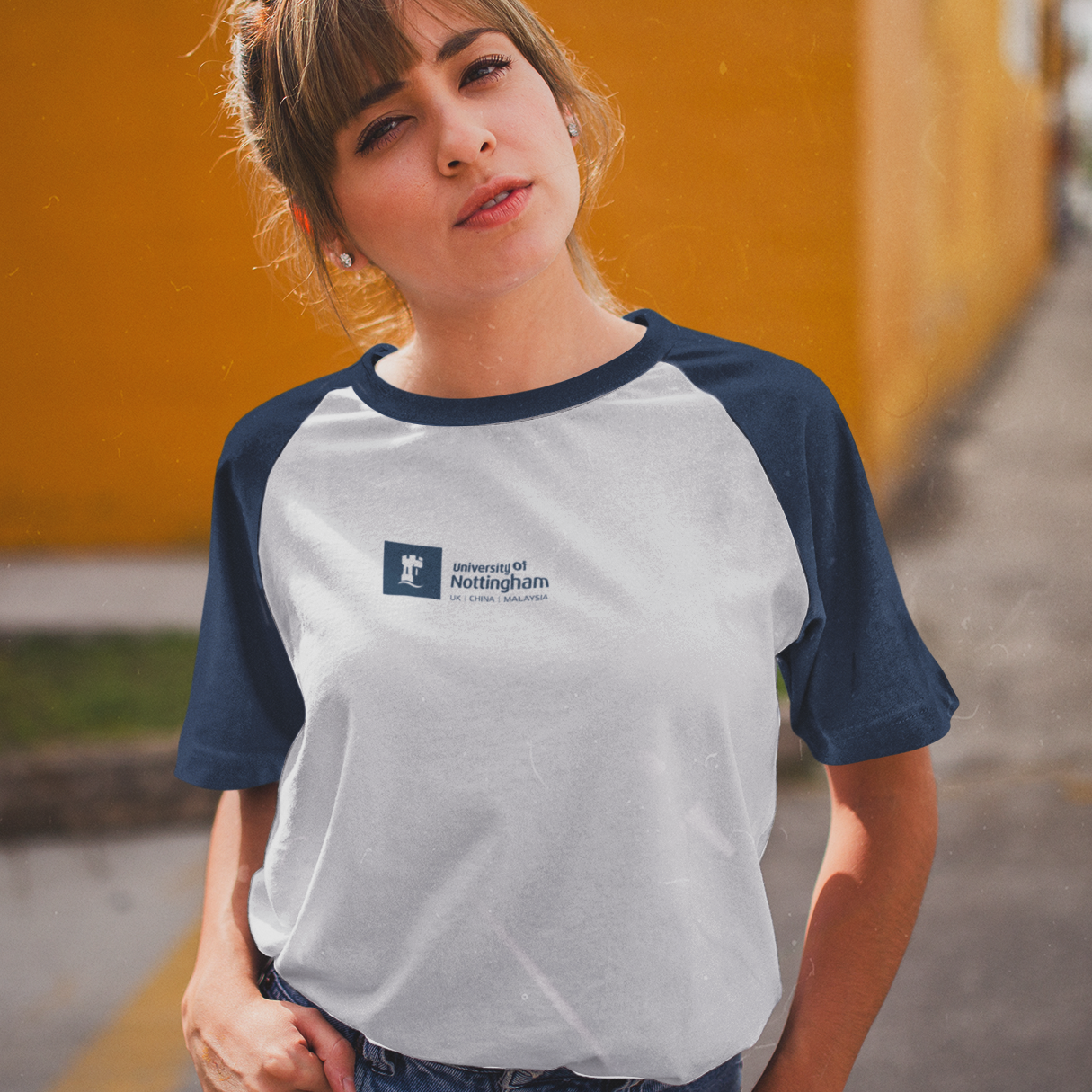 University of Nottingham - Graduation Names-list - Regular Fit Baseball T-shirt