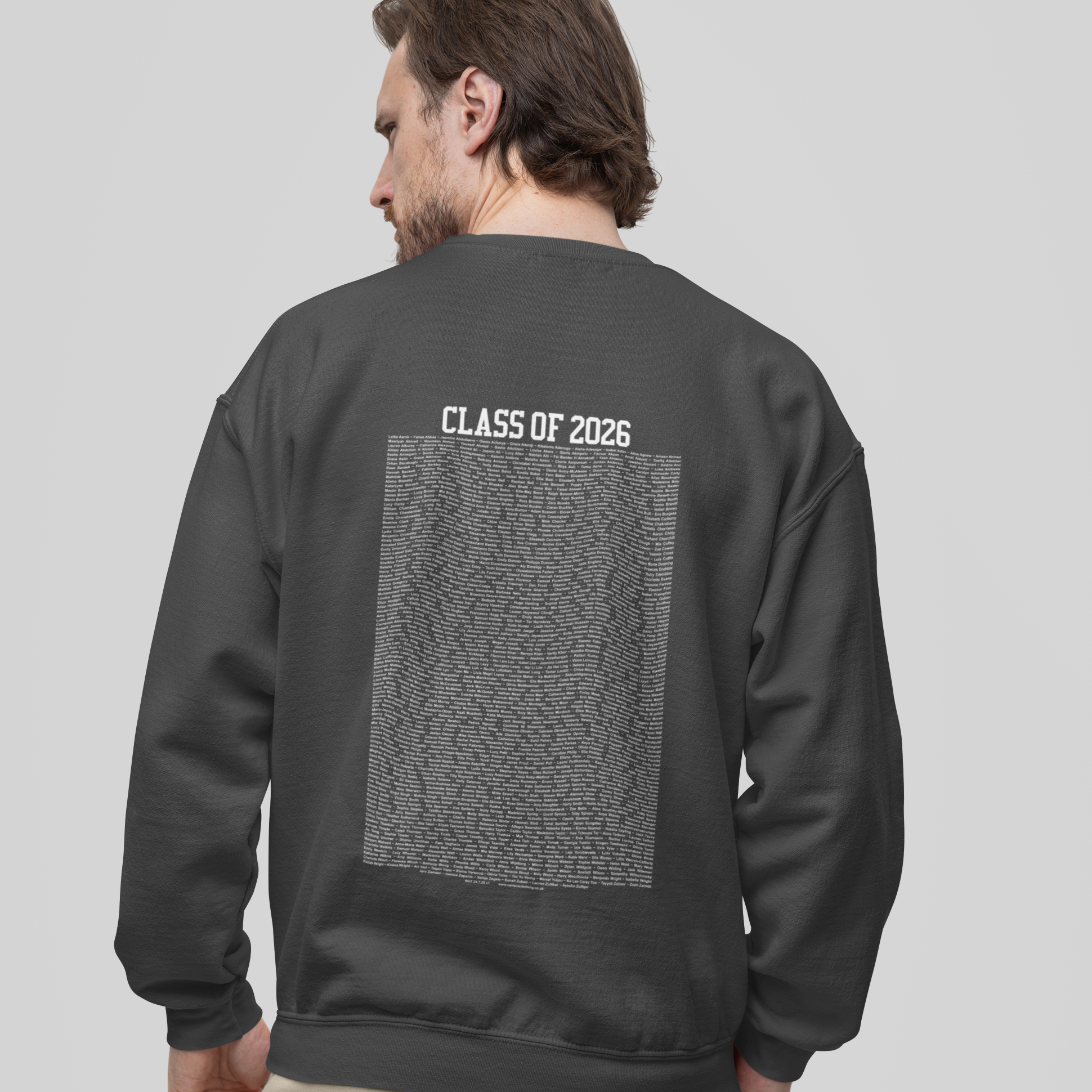 University of Nottingham - Graduation Names-list - Organic Sweatshirt