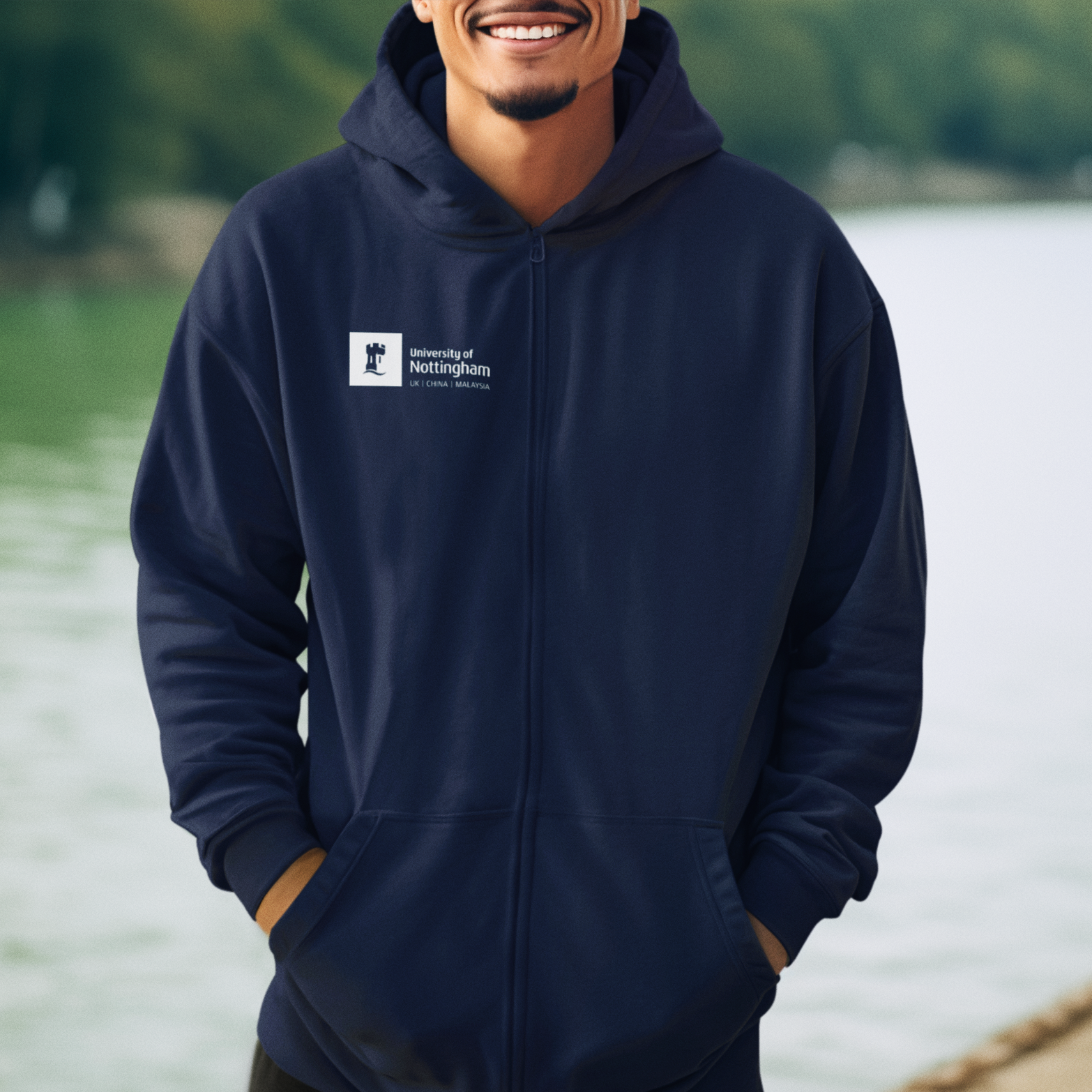 University of Nottingham - Graduation Names-list - Zip Hoodie