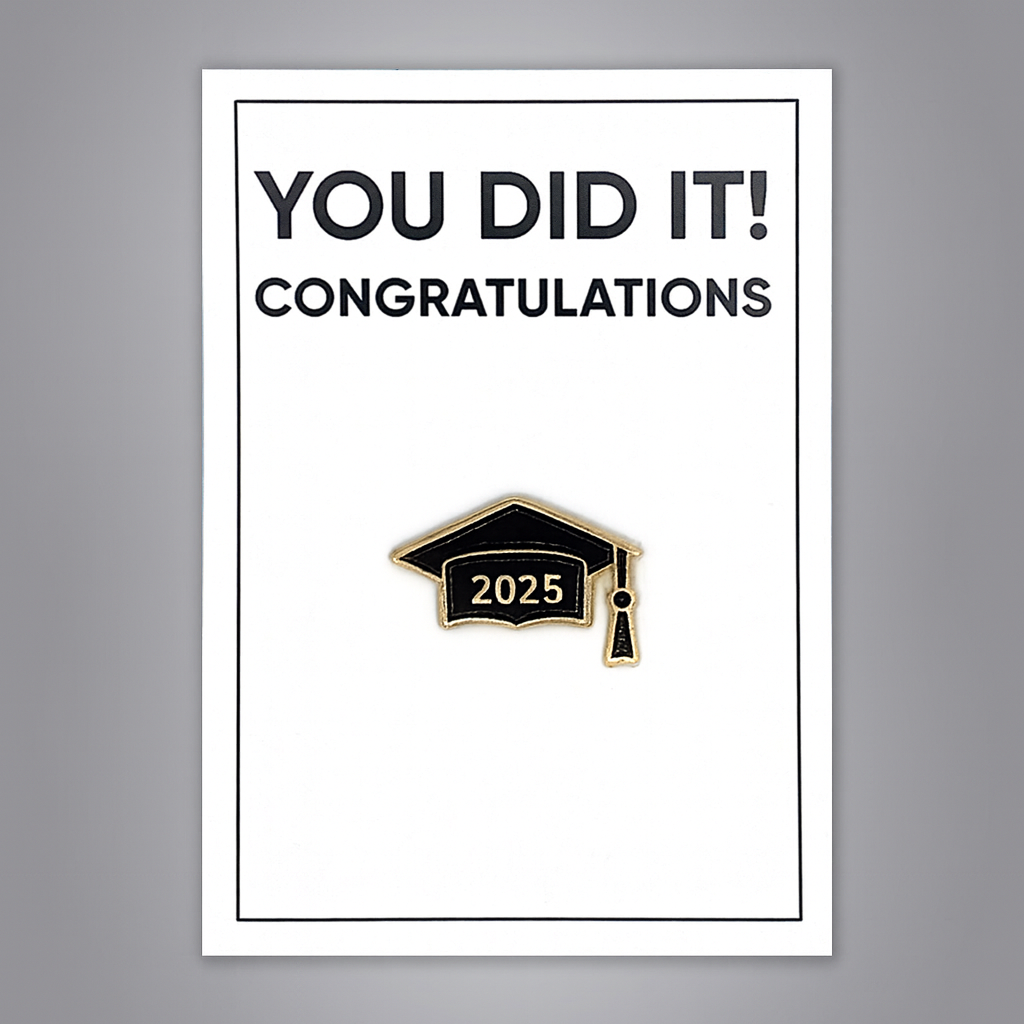 Graduation Pin Badge