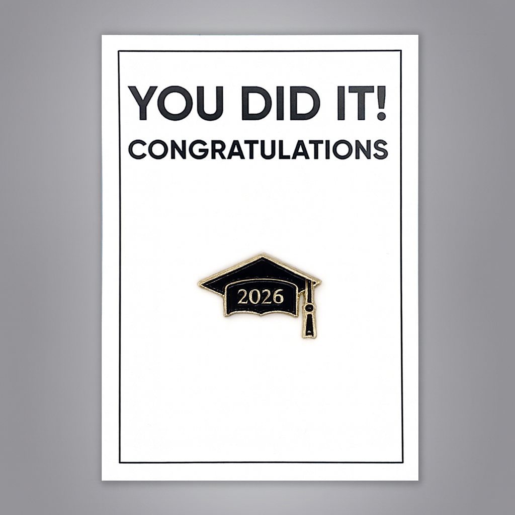 Graduation Pin Badge