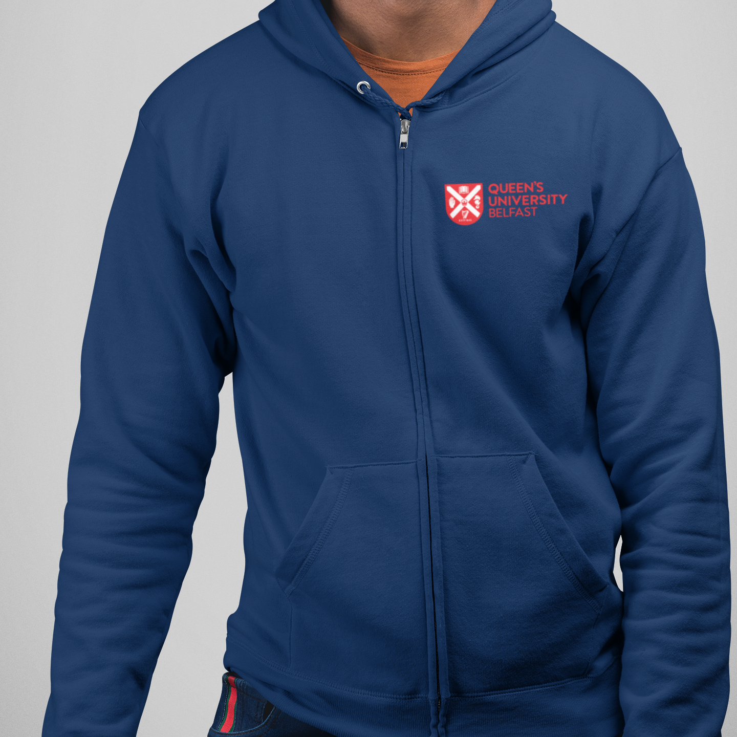 Queen's University Belfast - Graduation Names-list - Zip Hoodie