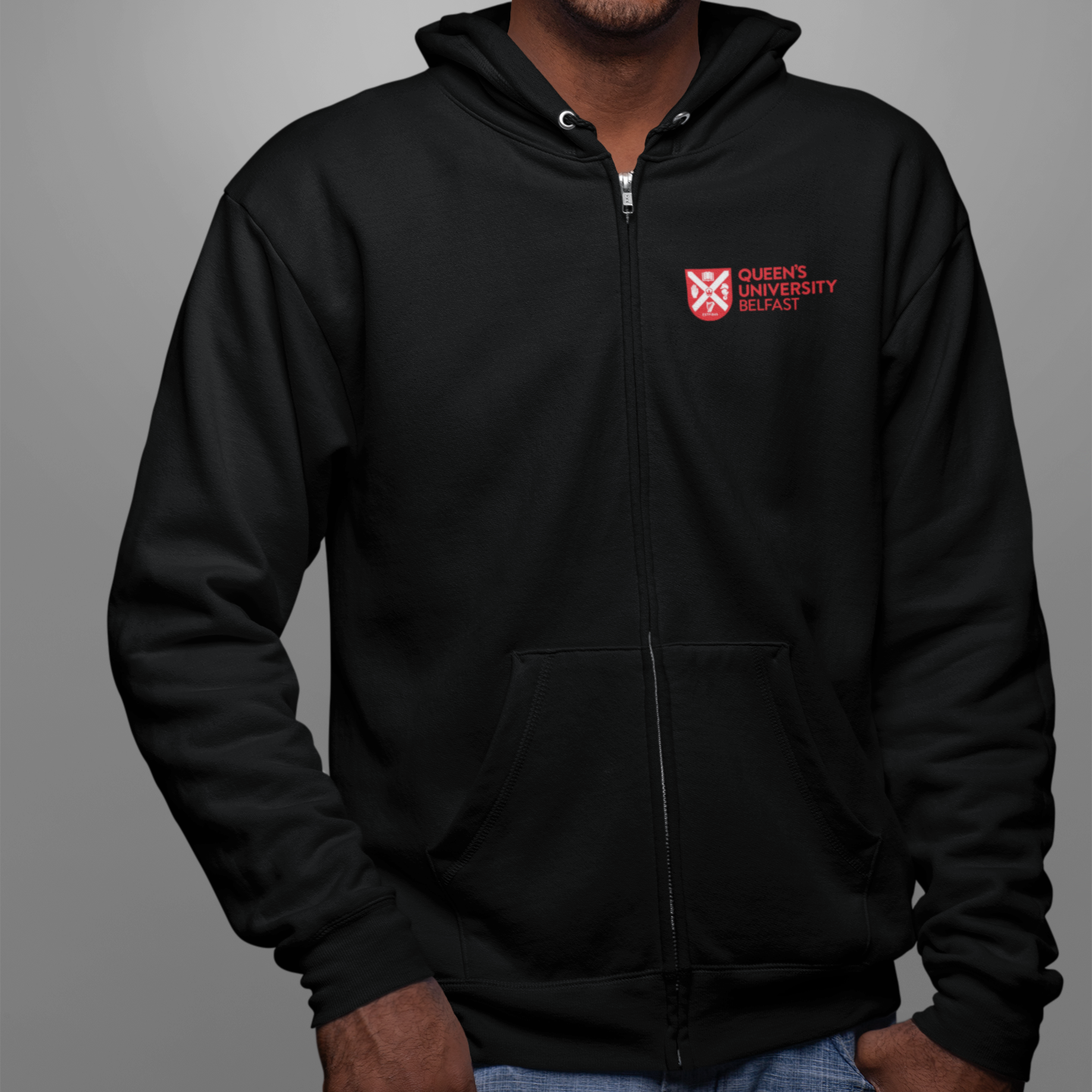 Queen's University Belfast - Graduation Names-list - Zip Hoodie
