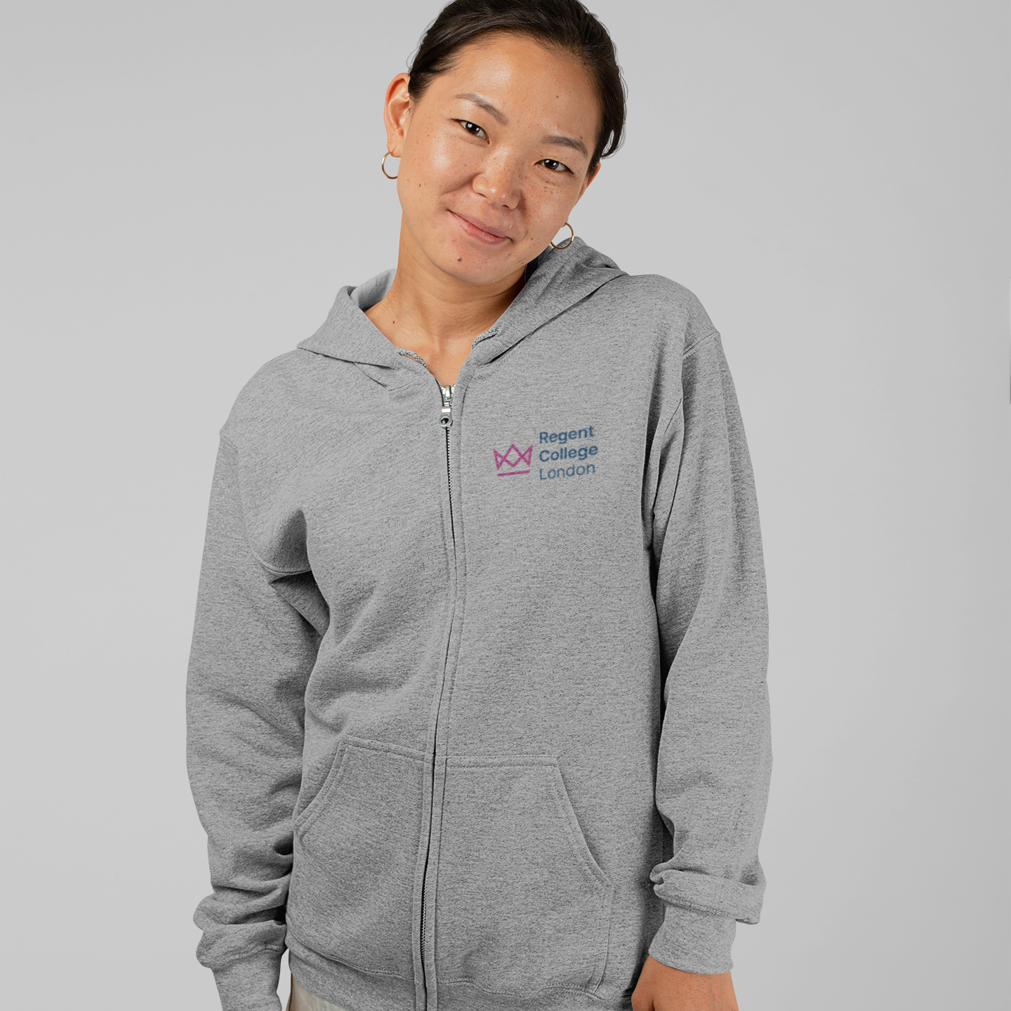 Regent College London - Graduation Names-list - Zip Hoodie