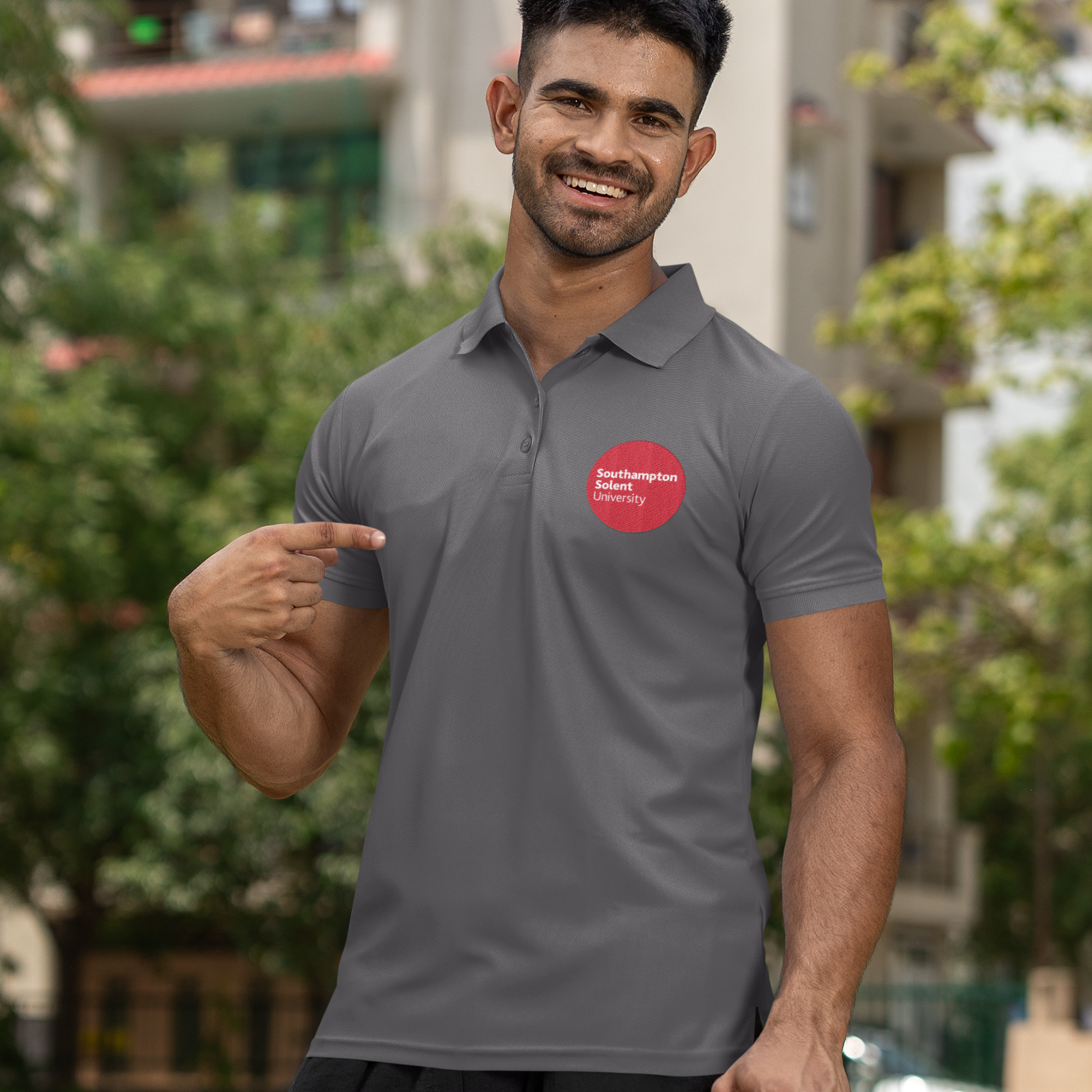 Southampton Solent University - Branded - Regular Fit Polo Shirt