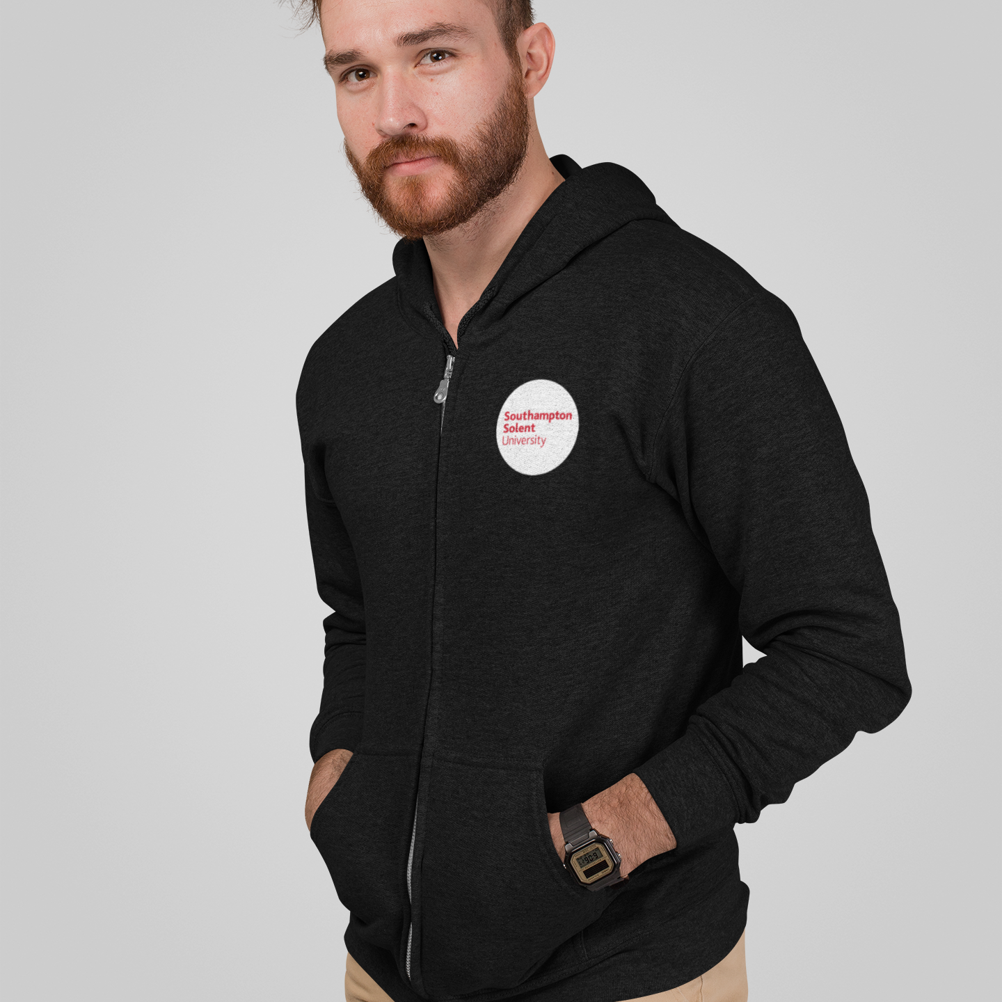 Southampton Solent University - Graduation Names-list - Zip Hoodie