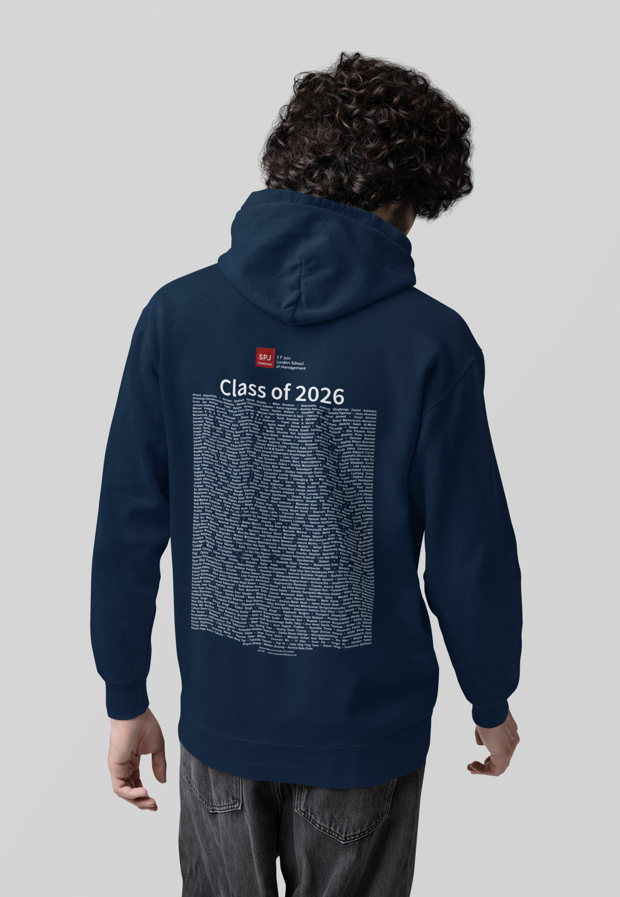 SP Jain London School of Management - Graduation Names-list - Hoodie