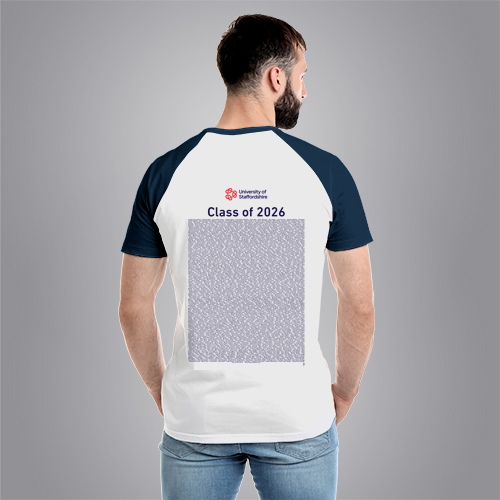 University of Staffordshire - Graduation Names-list - Standard T-shirt