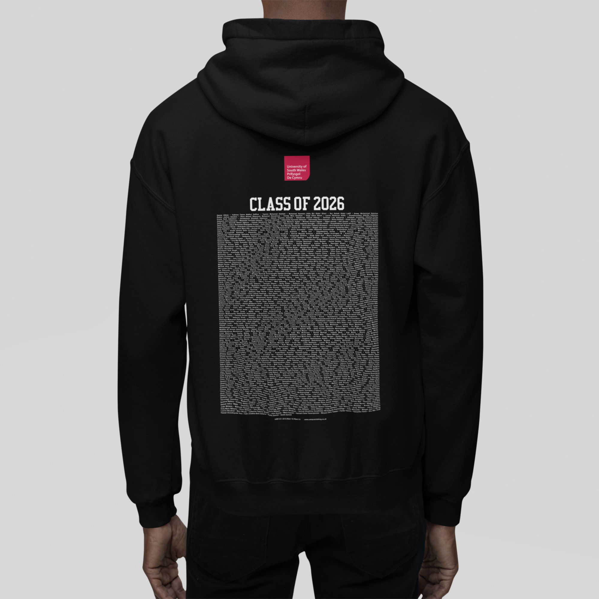 Graduation Names List Hoodie