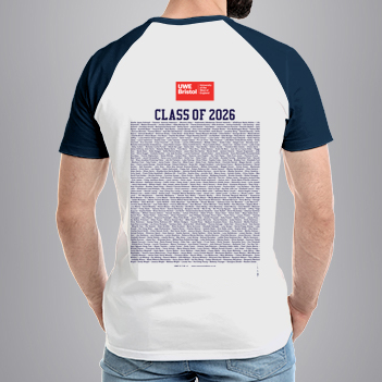 University of the West of England (UWE) - Graduation Names-list - Standard Baseball T-shirt