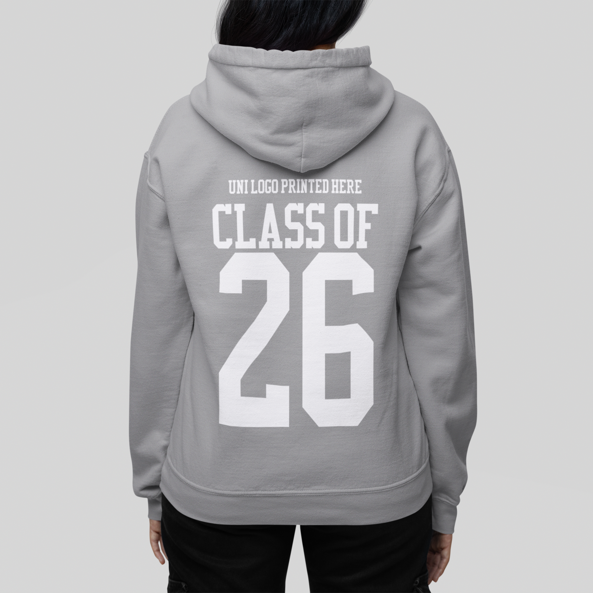 University of Bradford - Varsity Design - 'Class of Year' Graduation Hoodie