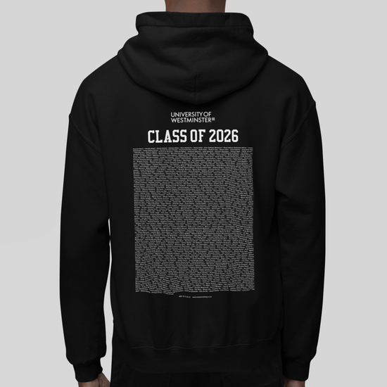 University of Westminster - Graduation Names-list - Hoodie