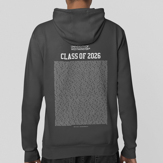 University of Westminster - Graduation Names-list - Zip Hoodie