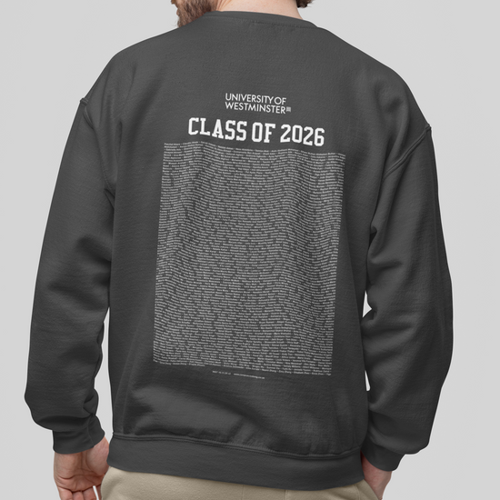 University of Westminster - Graduation Names-list - Organic Sweatshirt