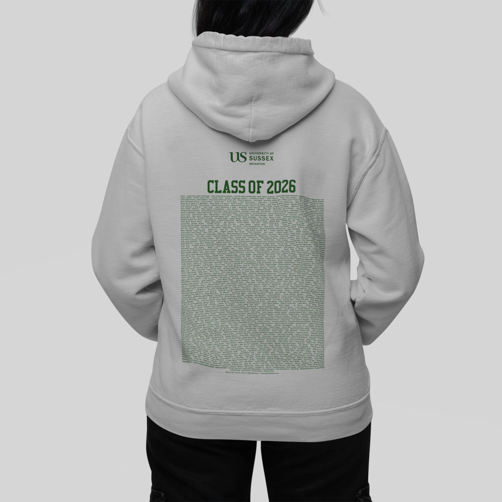 University of Sussex - Keepsake Package - Graduation Hoodie, Bear & Tote Bag