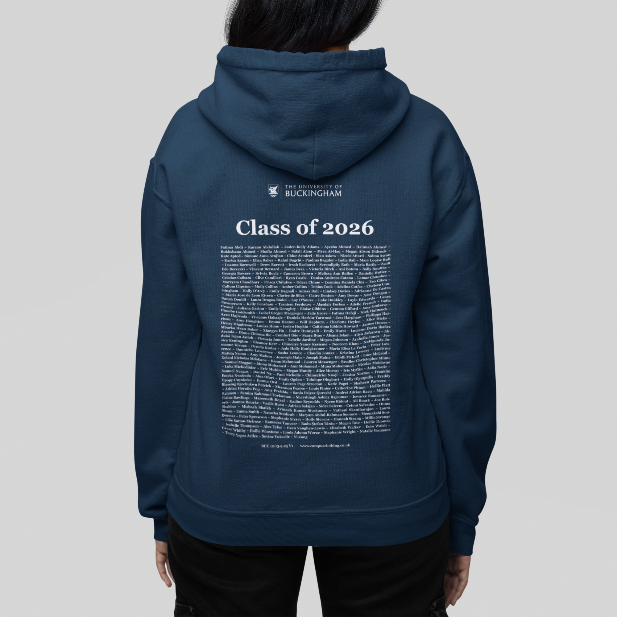 University of Buckingham - Keepsake Package - Graduation Hoodie, Bear & Tote Bag