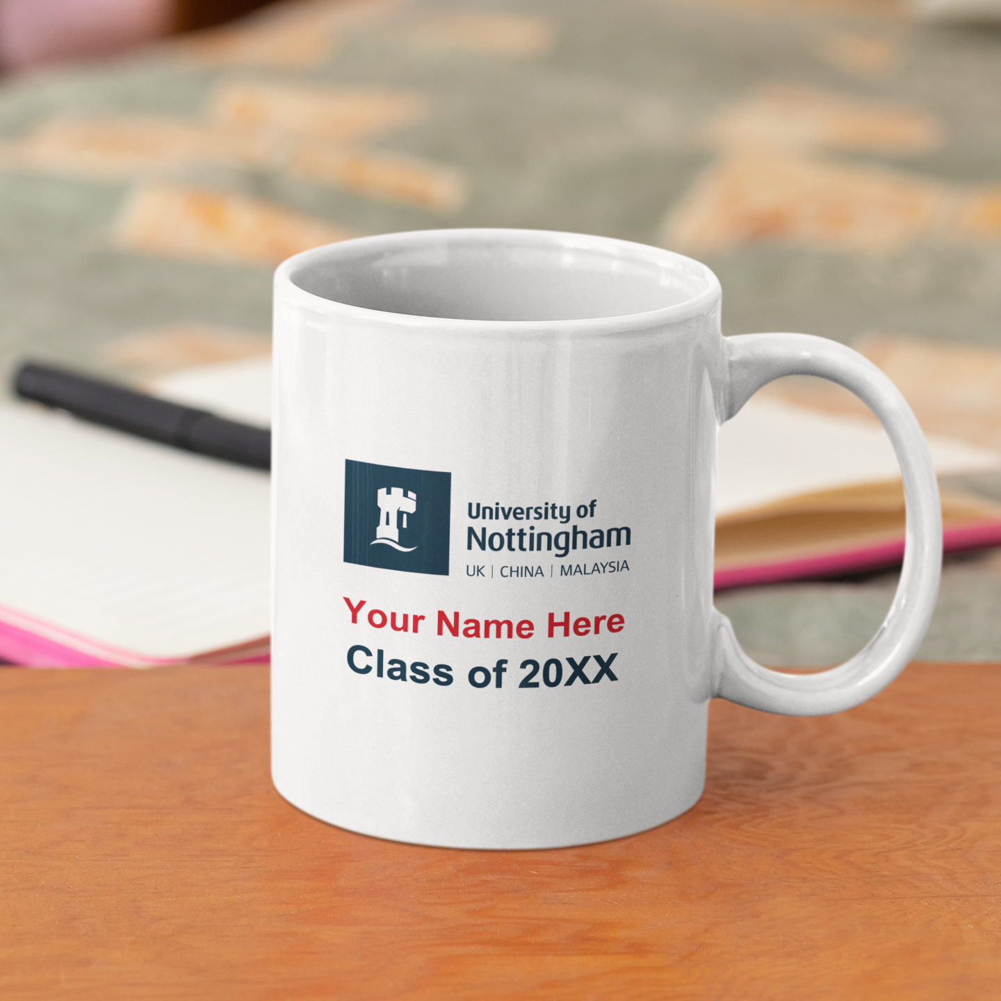 University of Nottingham - Personalised Graduation Mug