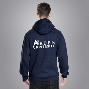 Arden Supersoft Hoodie- Navy and Graphite