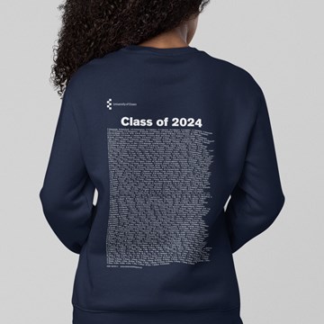 Organic University of Essex Graduation Sweatshirt