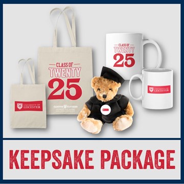 Limited Edition Graduation Keepsake Package - Tote bag, Bear, Mug