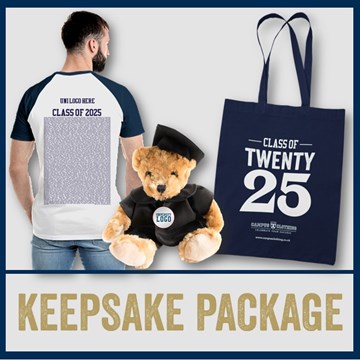 T-Shirt, Bear & Tote Bag 'Class of 2025' Keepsake Package