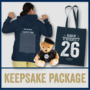 University of Bradford - Keepsake Package - Graduation Hoodie, Bear & Tote Bag