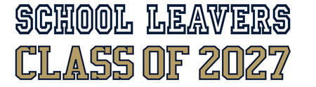 School Leavers Hoodies logo