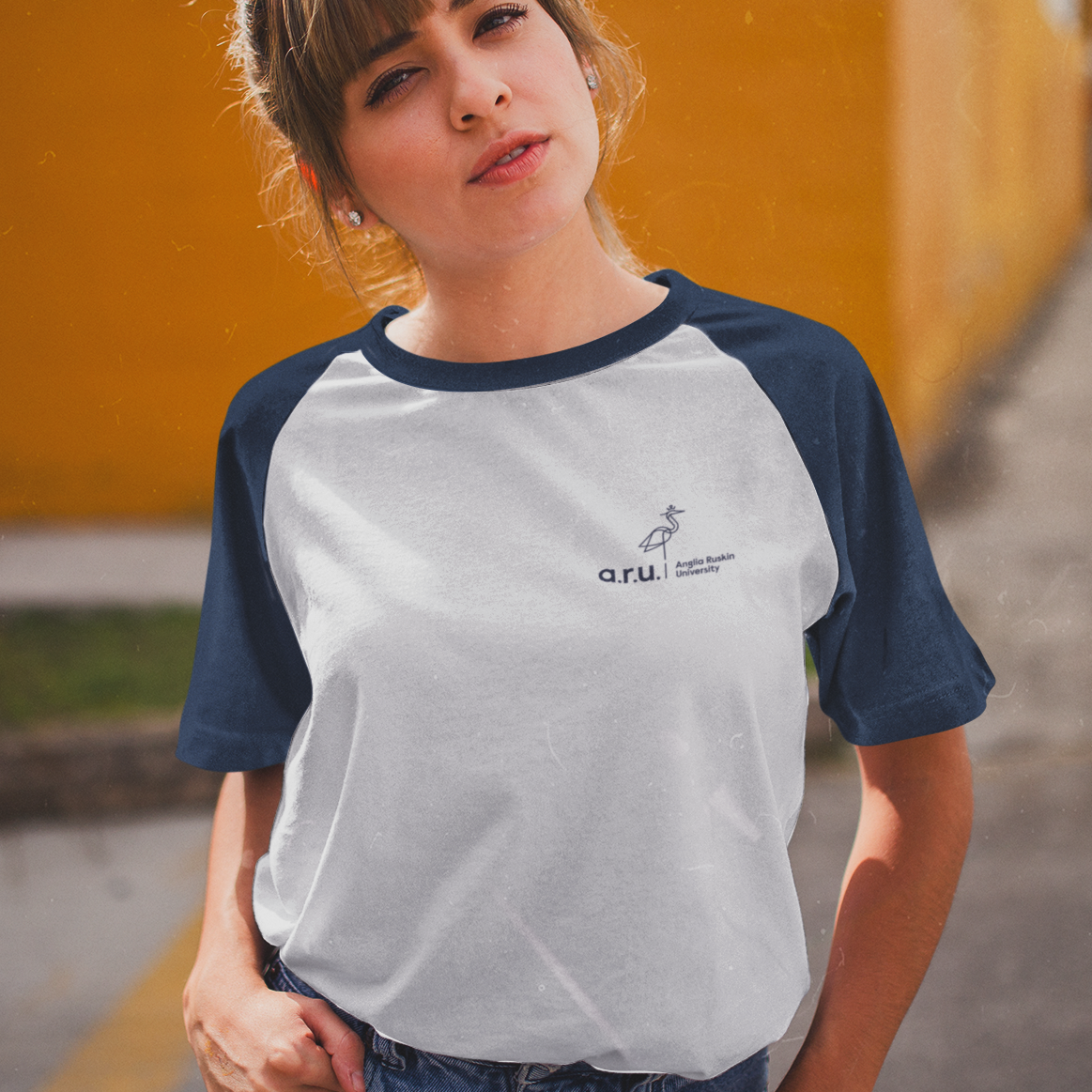 Anglia Ruskin University - Graduation Names-list - Regular Fit Baseball T-shirt