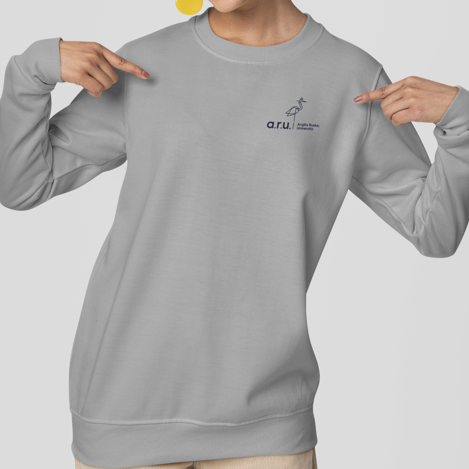 Anglia Ruskin University - Graduation Names-list - Organic Sweatshirt