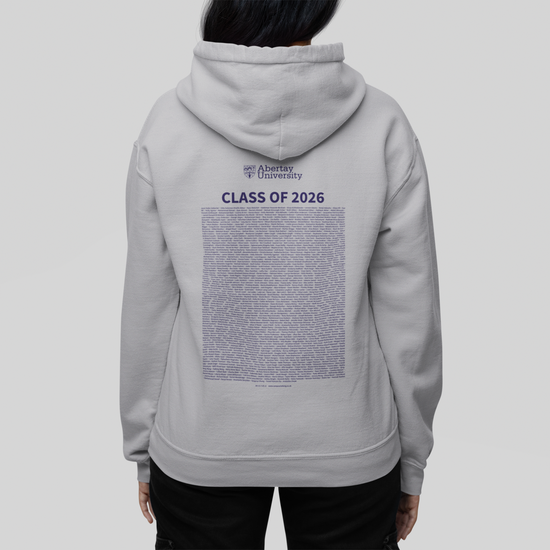 Abertay University - Graduation Names-list - Hoodie