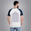 Abertay University - Graduation Names-list - Regular Fit Baseball T-shirt