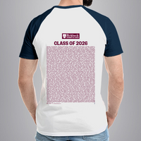 Birkbeck, University of London - Graduation Names-list - Regular Fit Baseball T-shirt