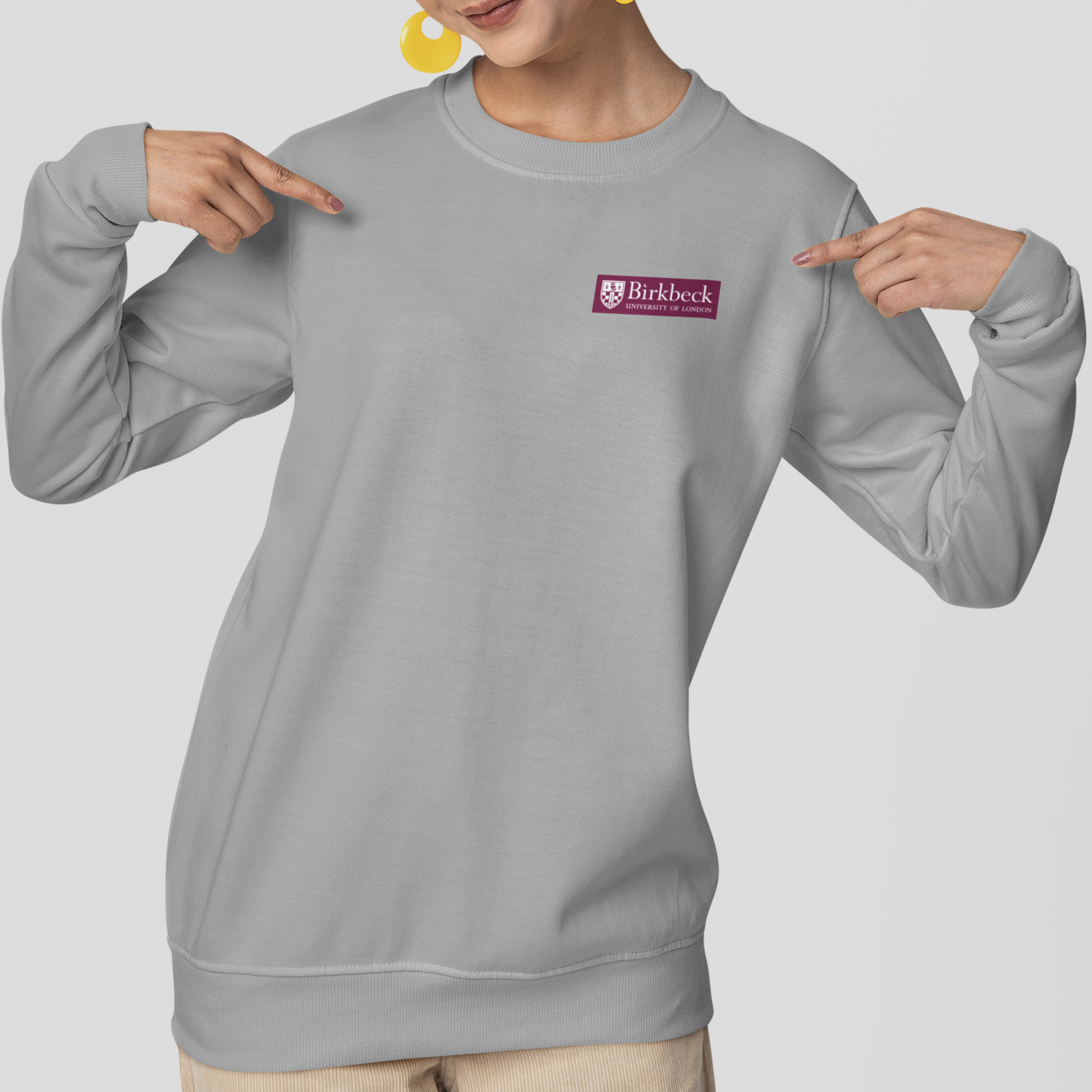 Birkbeck, University of London - Graduation Names-list - Organic Sweatshirt